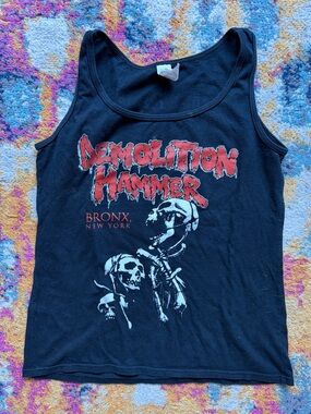 Vintage Demolition Hammer tank top